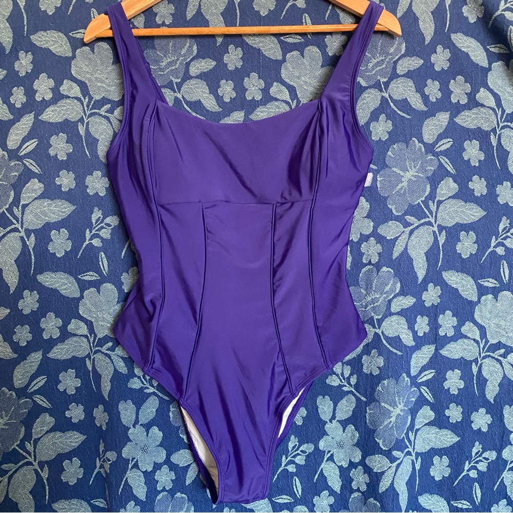 Cupshe Purple One Piece Swimsuit